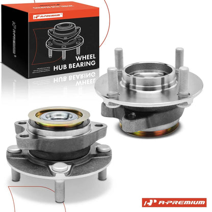 2X Front Wheel Hub & Bearing Assembly for Nissan Versa (2007–2011)