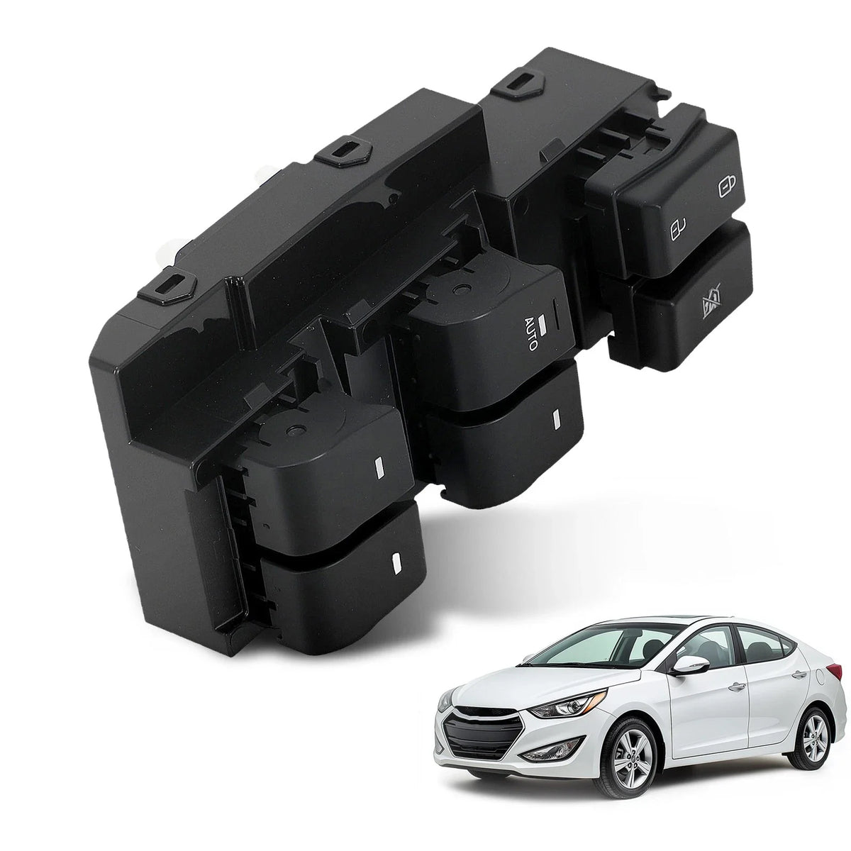 Driver Side Master Window Switch for Hyundai Elantra (2017–2020)