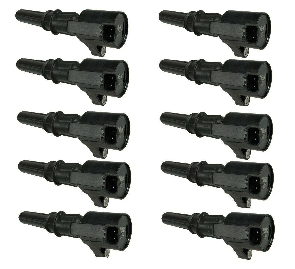 Set of 10 NGK Direct Ignition Coils for Ford Excursion E-350 (2000–2005)