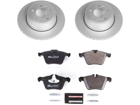 Front Brake Pad and Rotor Kit for Jaguar XKR (2007–2009) VT884DC
