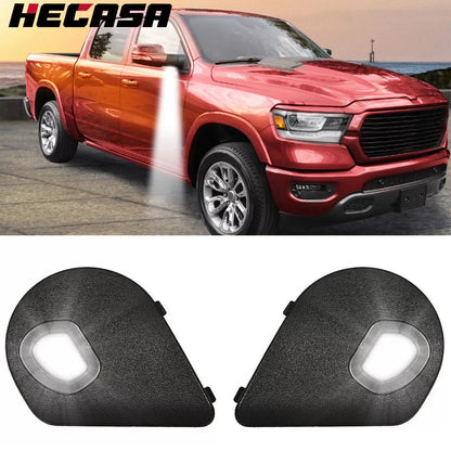 LED Side Mirror Puddle Light (2010–2019) for Dodge Ram 1500 2500 3500 4500 5500