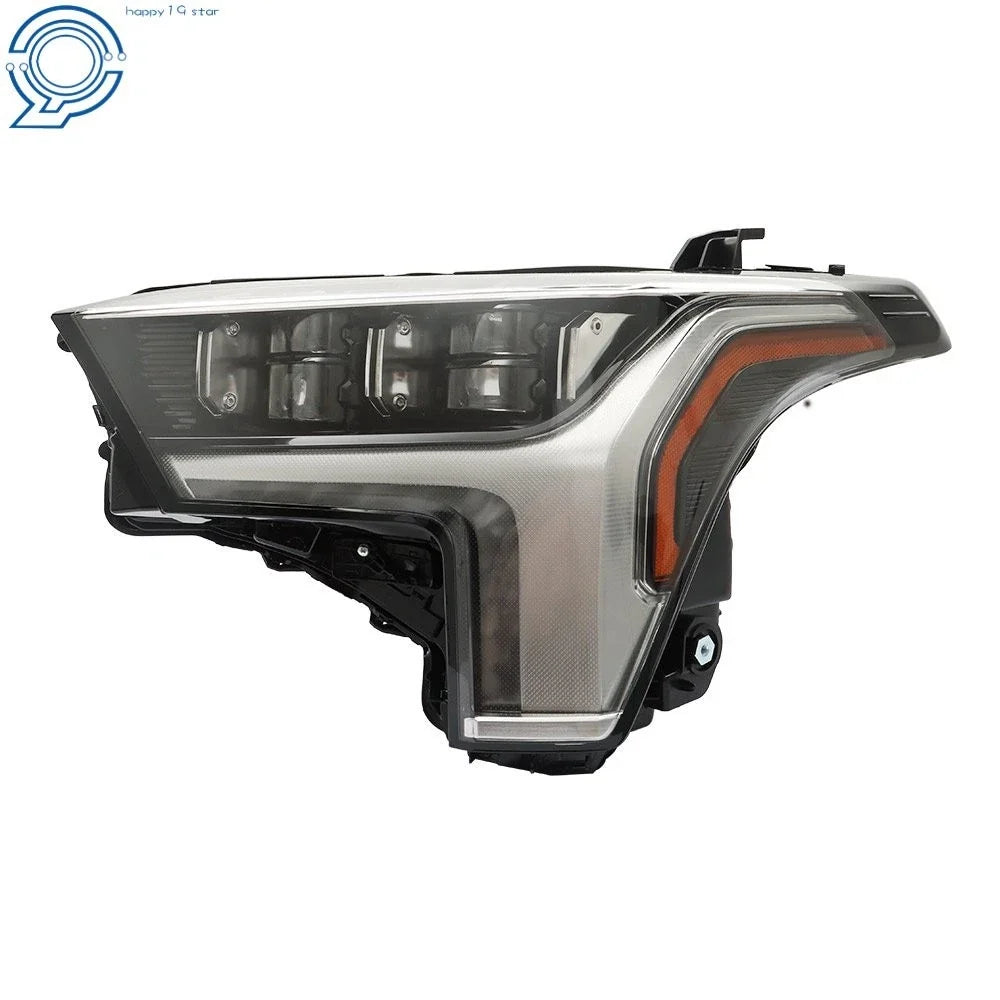 Left LED Headlight, Black for Tundra (2022-2023) w/o Auto Leveling