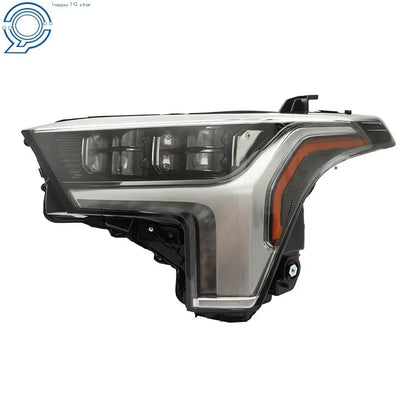 Left LED Headlight, Black for Tundra (2022-2023) w/o Auto Leveling