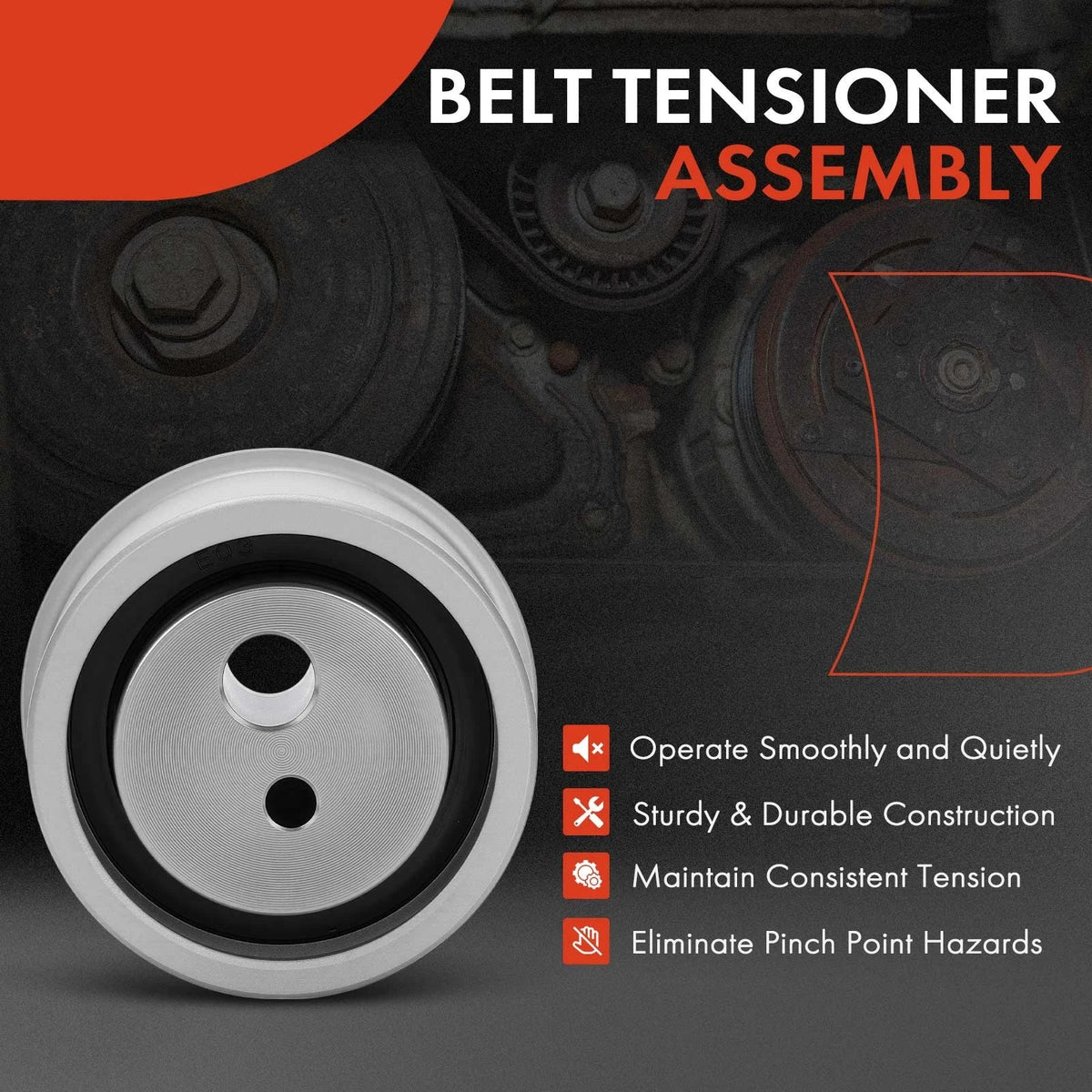 Timing Bearing Idler for Hyundai Sonata 1999-2005 / Kia Optima 2001-2010