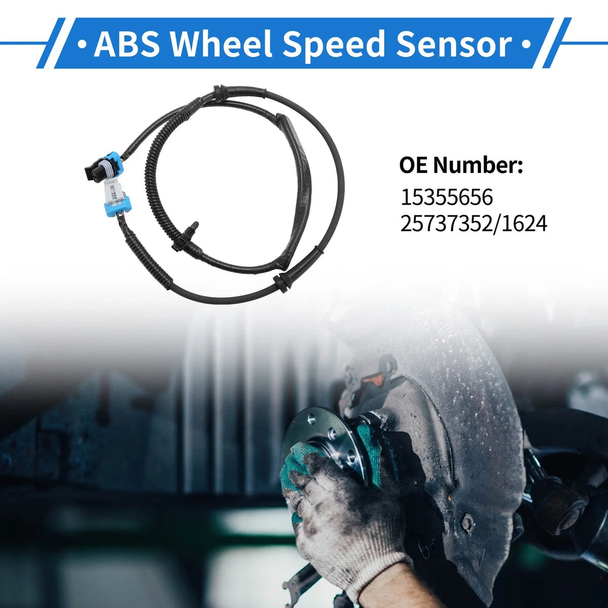 ABS Wheel Speed Sensor for Buick LeSabre (No. 15355656/25737352/1624)