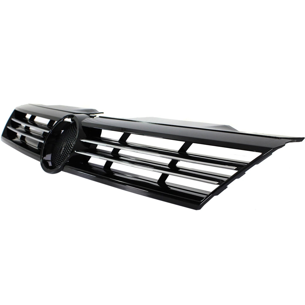 Grille for Volkswagen Jetta (2011–2014) Chrome Shell Black Insert