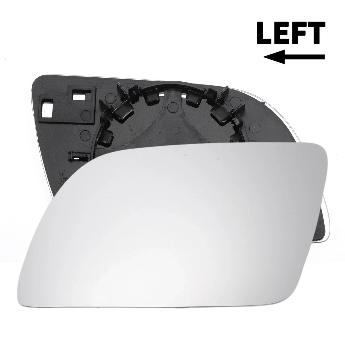 Left Side Mirror Glass Replacement for Volkswagen Polo (2001–2005)