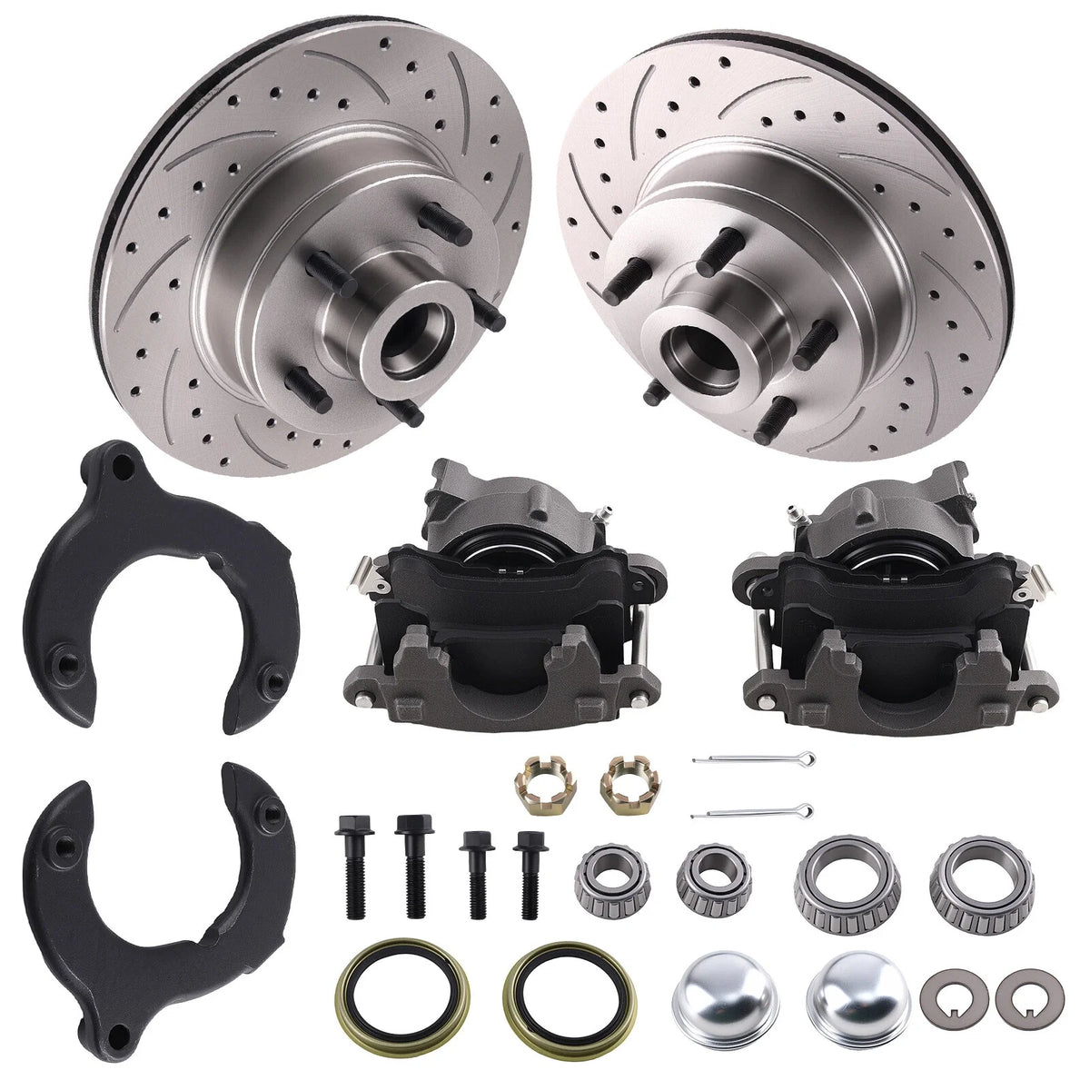 Complete Front Disc Brake Kit for Ford Mustang II (1974–1978) 11"