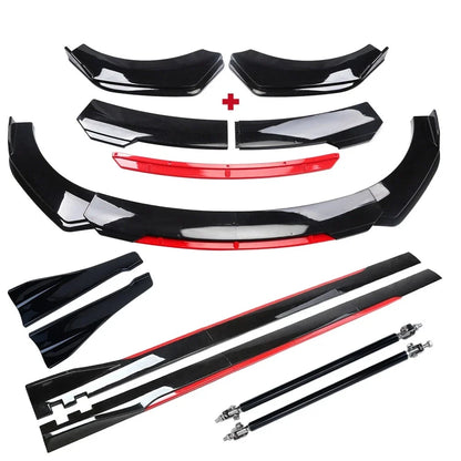 Bumper Spoiler Body Kit Splitter Side Skirt for Corolla SE LE