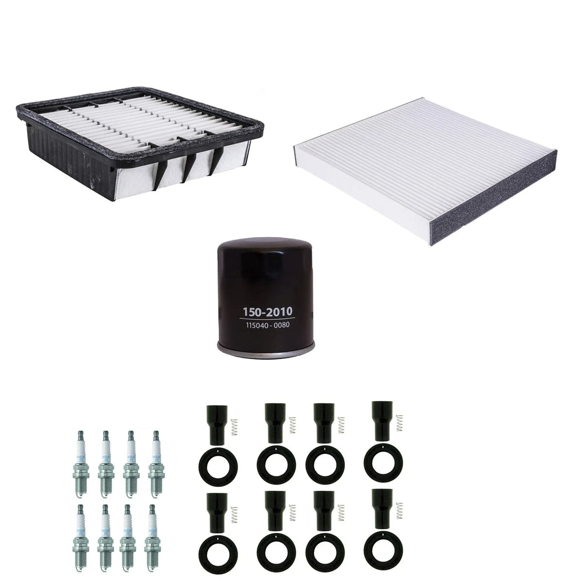 Tune Up Kit with NGK 8 Spark Plugs & Boots for Lexus LS430 (2001–2006)