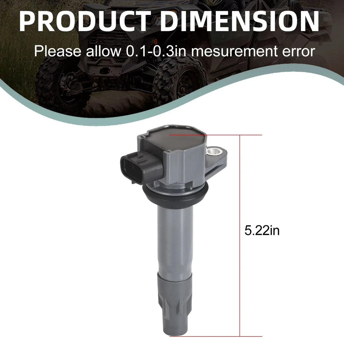 Ignition Coil Stick for Can-Am Commander 700 4x4 DPS XT (2022–2024) 420666148