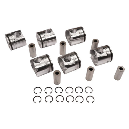 6Pcs Piston Kit for 6.7L Dodge Ram Diesel (2007-2019)