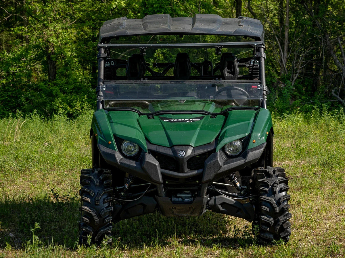 Flip Windshield - Heavy Duty Scratch Resistant for Yamaha Viking 2014-2023