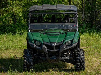 Flip Windshield - Heavy Duty Scratch Resistant for Yamaha Viking 2014-2023