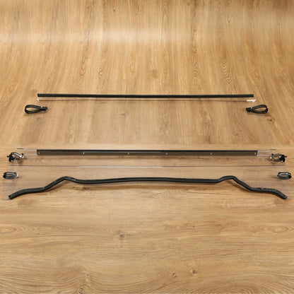 Clear Flip Windshield for Polaris Ranger XP/Crew 500/700 (2004-2019)
