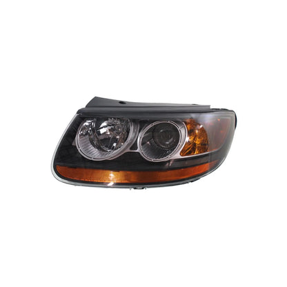 Set of 2 Halogen Headlights for Hyundai Santa Fe (2007–2008) w/ Bulbs