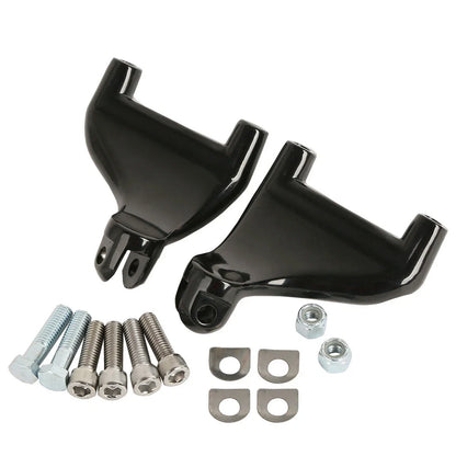 Passenger Rear Foot Pegs Mount Kit for Harley Sportster XL (2004-2013)