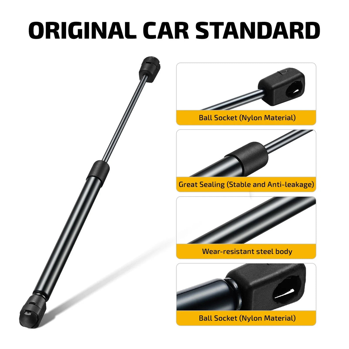 Lift Support Gas Spring Strut 14 Inch 60Lbs/267N for Leer C16-08584
