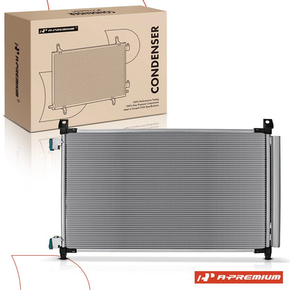 A/C Condenser with Bracket & Receiver Drier for Nissan Rogue (2014–2020)