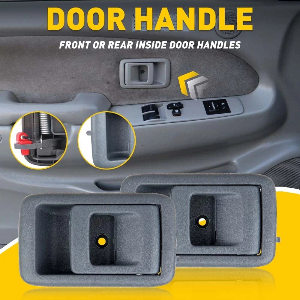 2X Inside Door Handle Set for Toyota Camry (1987–1991)