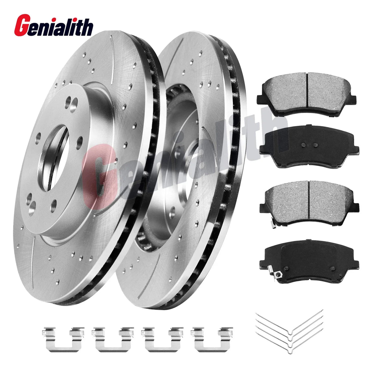 280mm Front Brake Rotors with Pads for Hyundai Elantra (2017-2020)