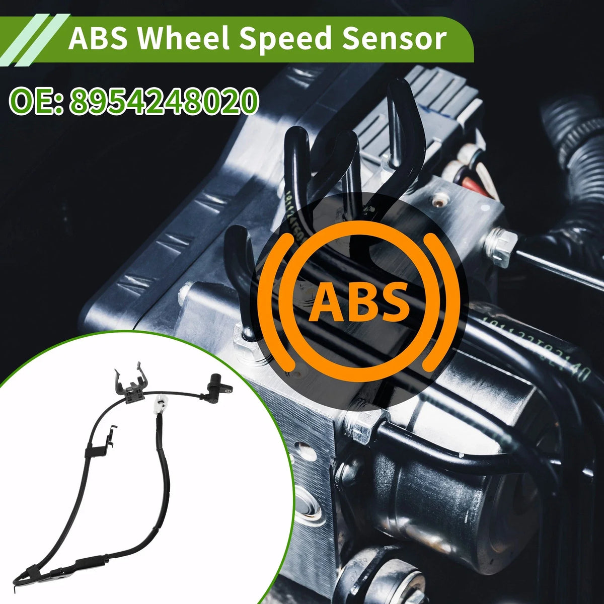 ABS Wheel Speed Sensor No. 8954248020 for Toyota Highlander (2001–2007)