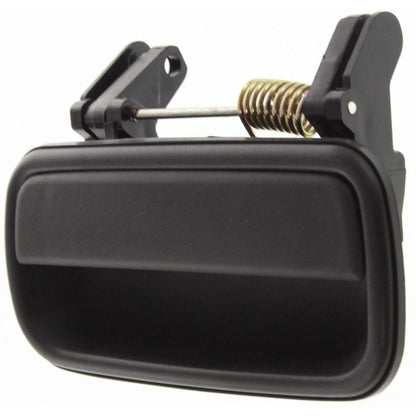 Door Handle for Toyota Tacoma (2001–2004) Rear Right Smooth Black Plastic