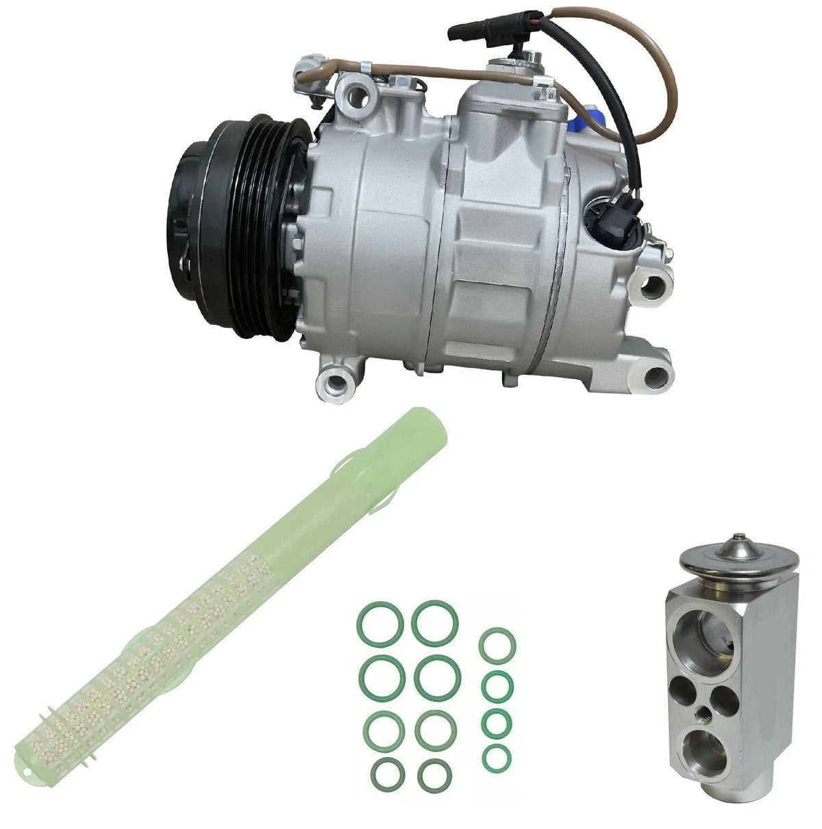 A/C Compressor Kit Replacement for BMW X6 4.4L Turbo (2016–2018)
