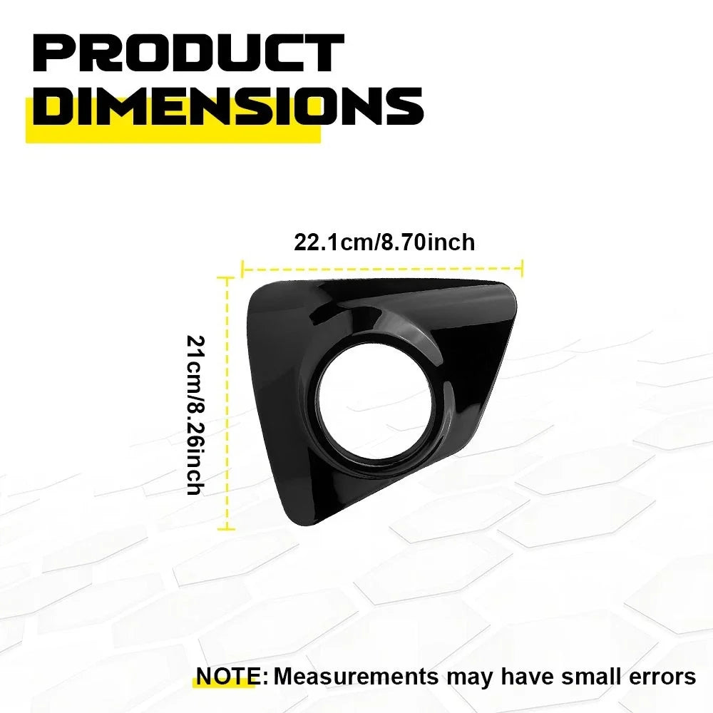 Fog Light Bezel Covers for Toyota Corolla (2014–2016) L+R