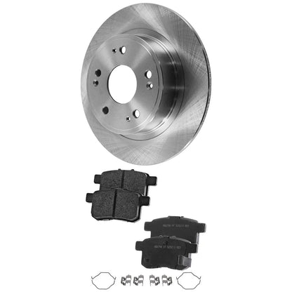 Rear Brake Rotor and Pad Kit for Accord (2008-2017)