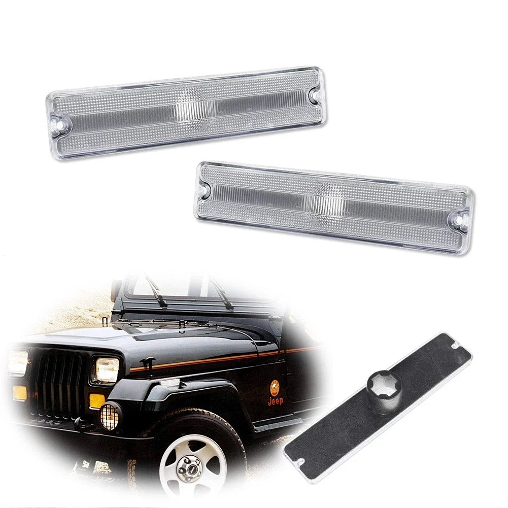 Front Fender Side Marker Light for Jeep Wrangler YJ (1987–1995)