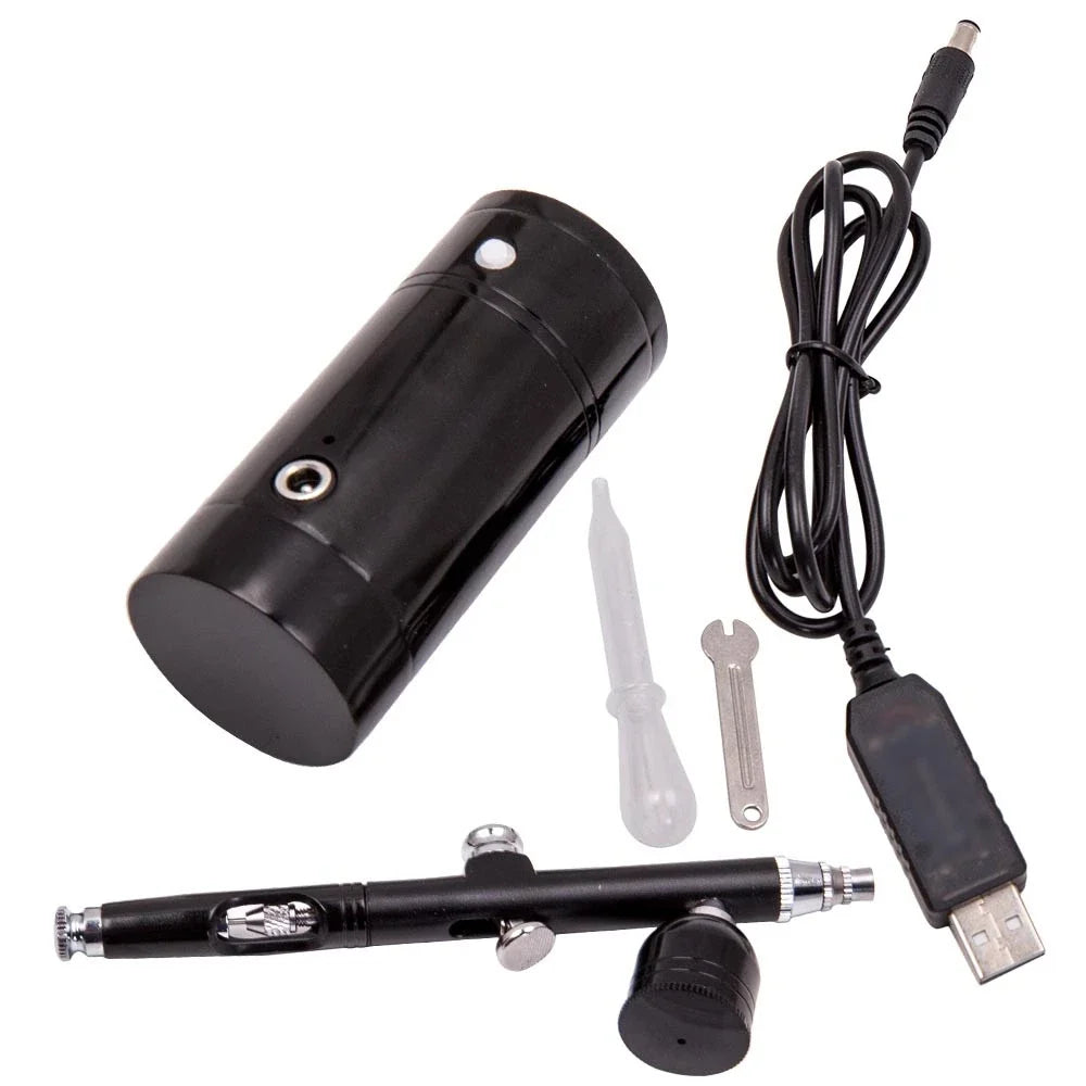 Airbrush Compressor with 0.3mm Spray Gun for Hilux N70