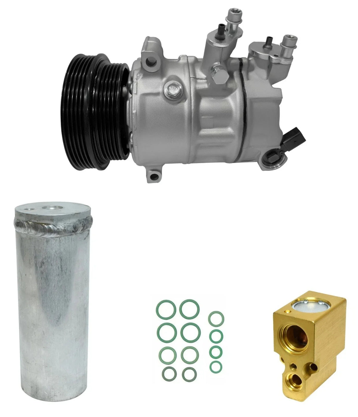 AC Compressor Kit Replacement for Volkswagen Beetle 2.5L (2010–2011)