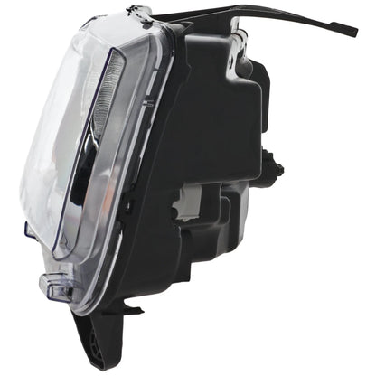 Passenger Side Headlight for Jeep Compass (2013–2017) Halogen with Bulb