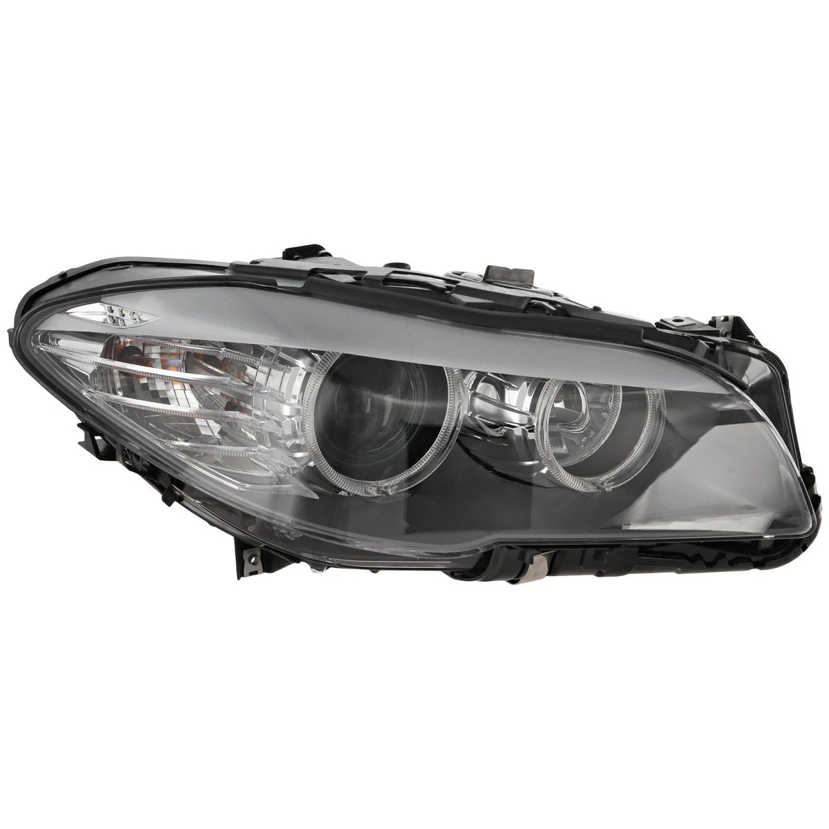 Passenger Side Headlight for BMW 528i (2011–2013) Halogen with Bulb