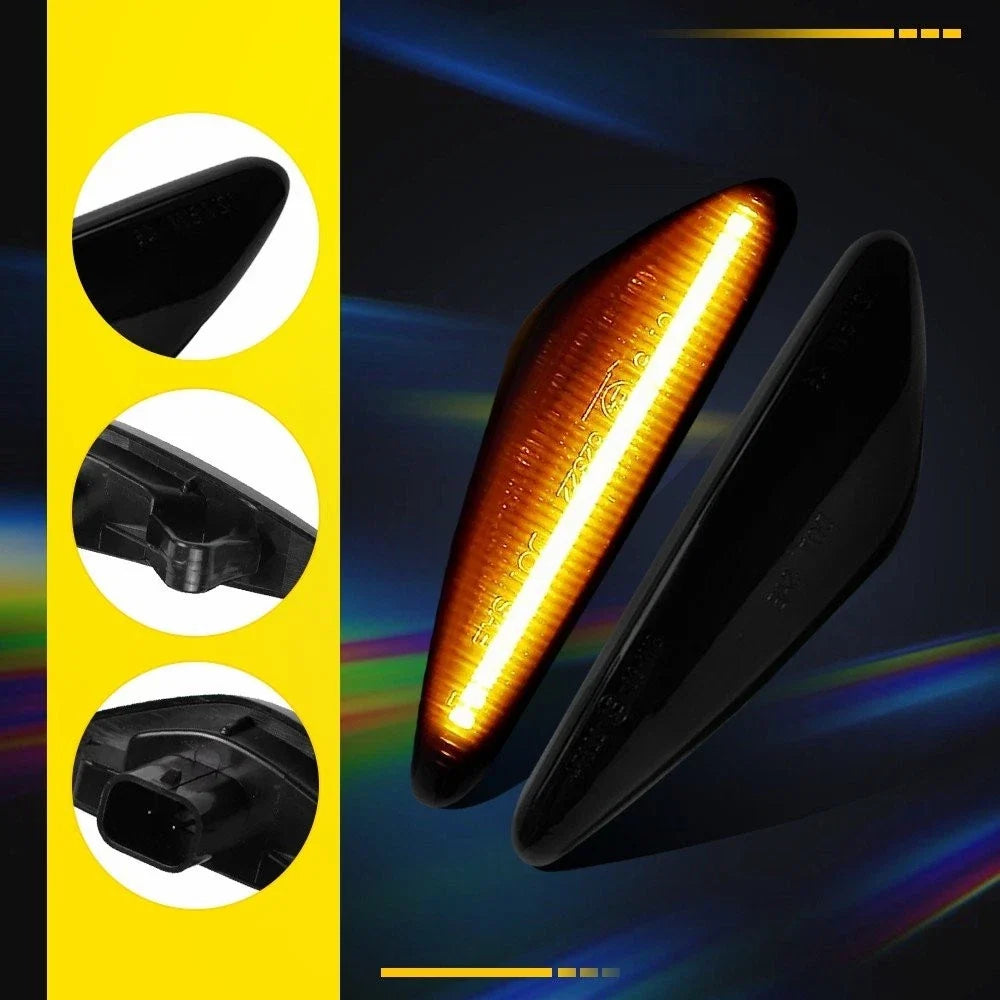 Amber Sequential LED Side Marker Light for Mazda MX5/RX8 2006-2015