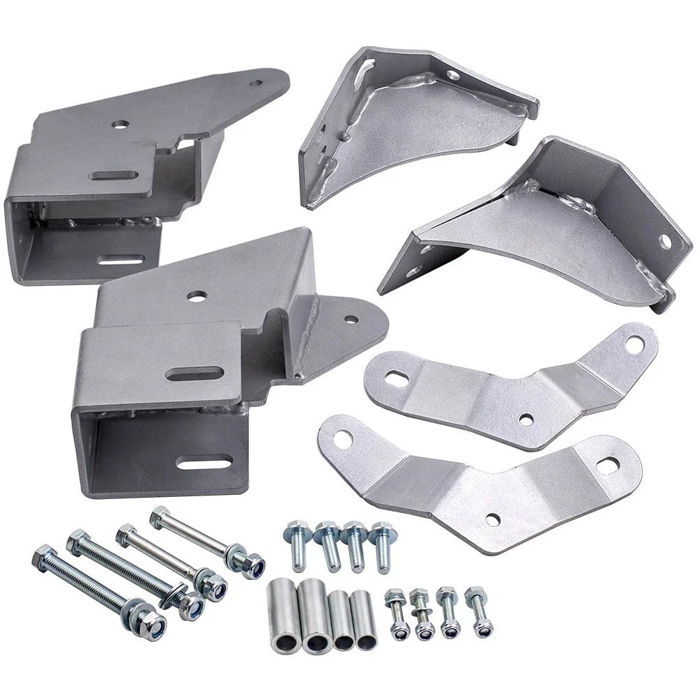 Front Control Arms Relocation Drop Bracket Kit for Jeep XJ Cherokee (1984–2001)