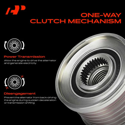 Clutch Pulley for Alternator - Nissan Sentra (2007-2012)