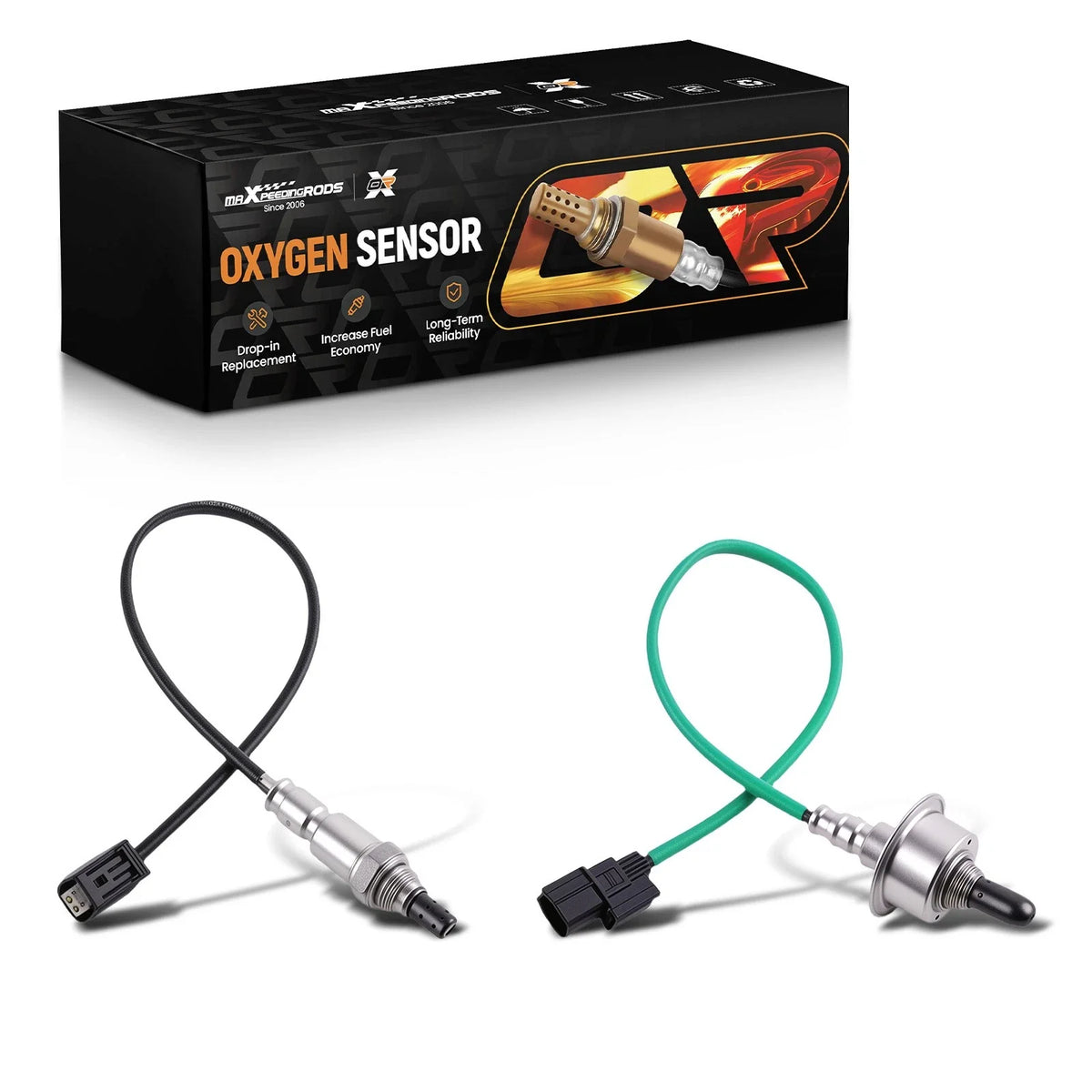 2Pcs Oxygen Sensor for Honda CR-V L4 2.4L (2010-2011) 234-4574
