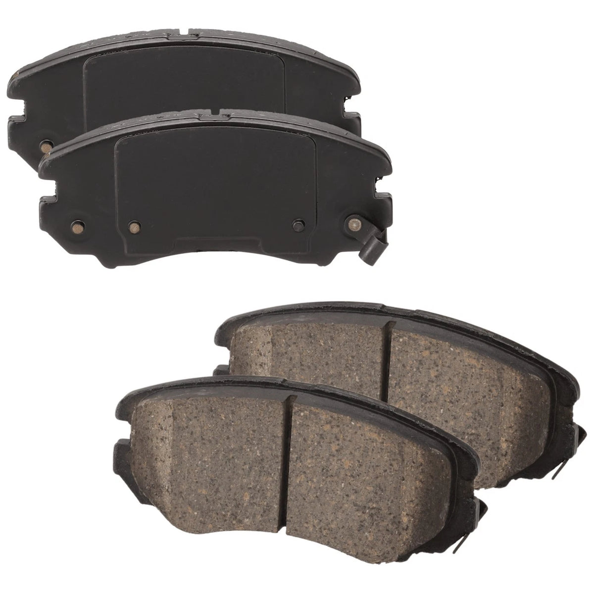 Brake Rotor Brake Pad Kit for Kia Soul (2010–2011) Front Solid 2-Wheel Set
