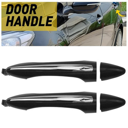 Rear Left & Right Exterior Door Handles - 2X for Kia Forte Cerato (2014-2018)