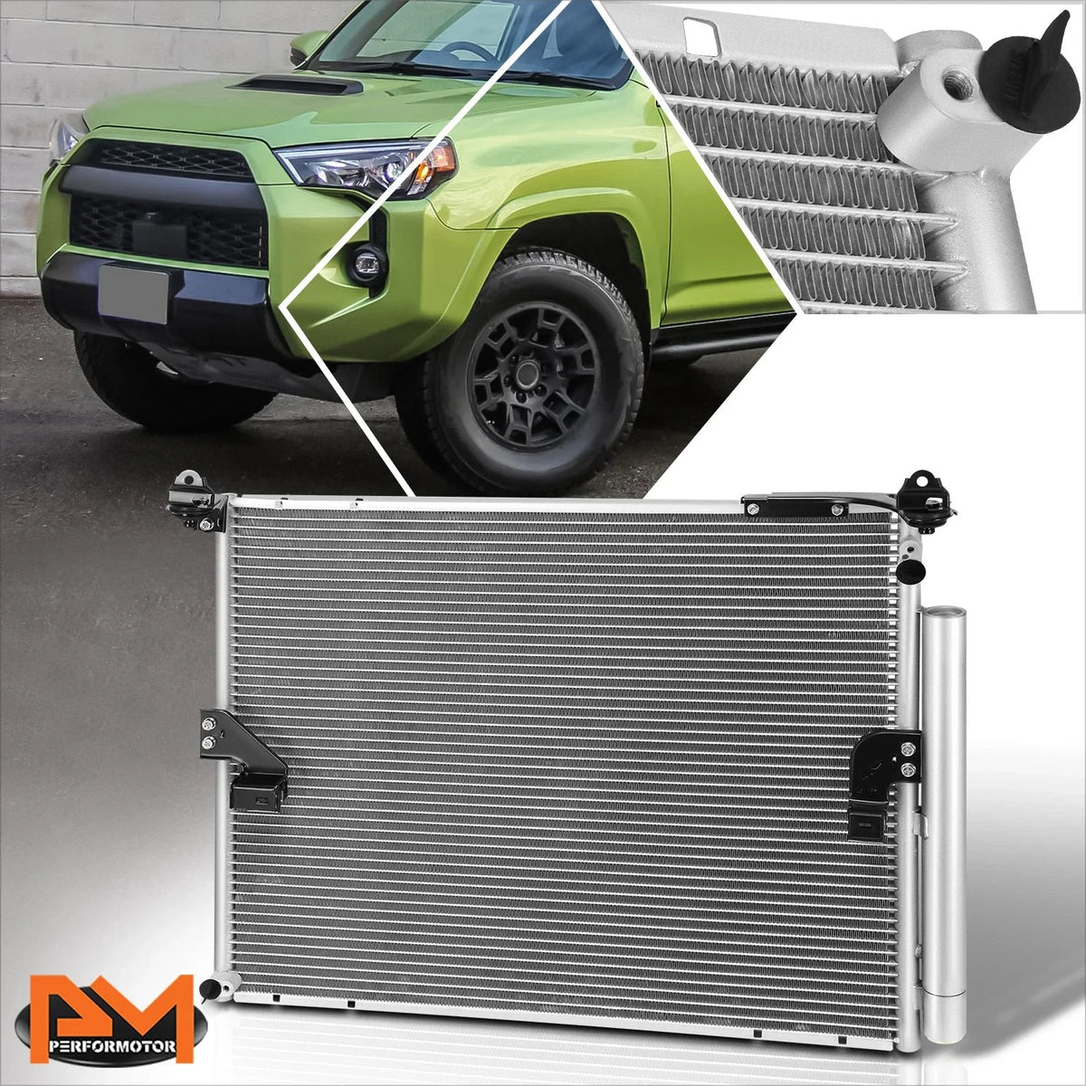 Replacement A/C Condenser for Toyota 4Runner 2021-2024 Aluminum Core