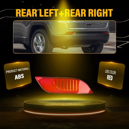 Rear Reflectors - CAPA EV Pair for Jeep Compass (2017–2023)