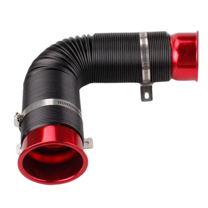 Cold Air Intake Hose Kit - 3'' Flexible Filter Pipe - Universal