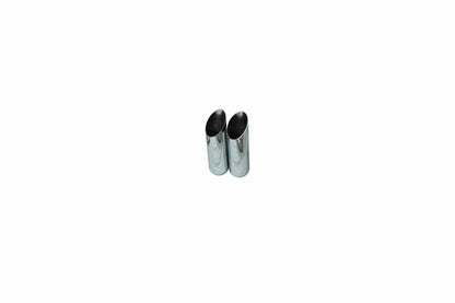 2.5" Dual Exhaust Kit for Chevy GMC 1500 (1999–2006) Cherry Bomb Extreme Slash Tip
