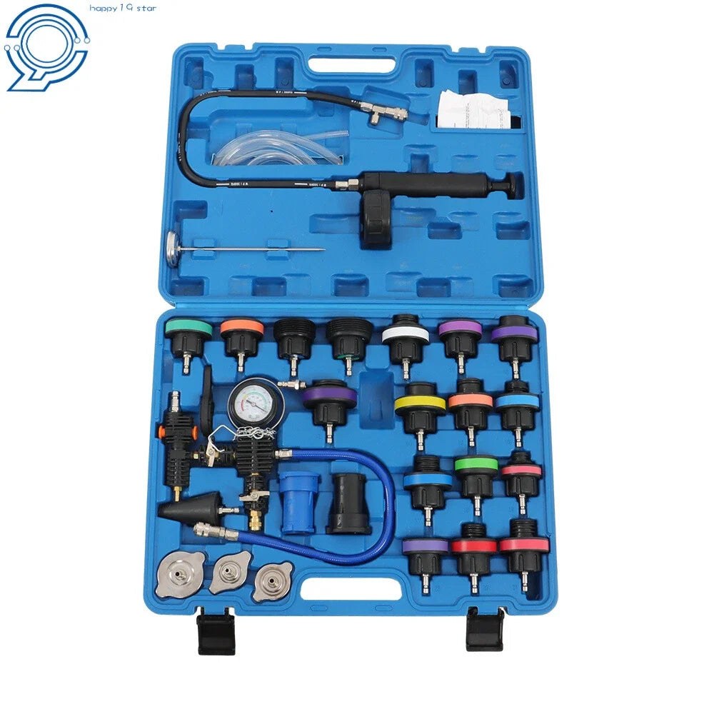 28pcs Universal Radiator Pressure Tester for Cars (Universal)