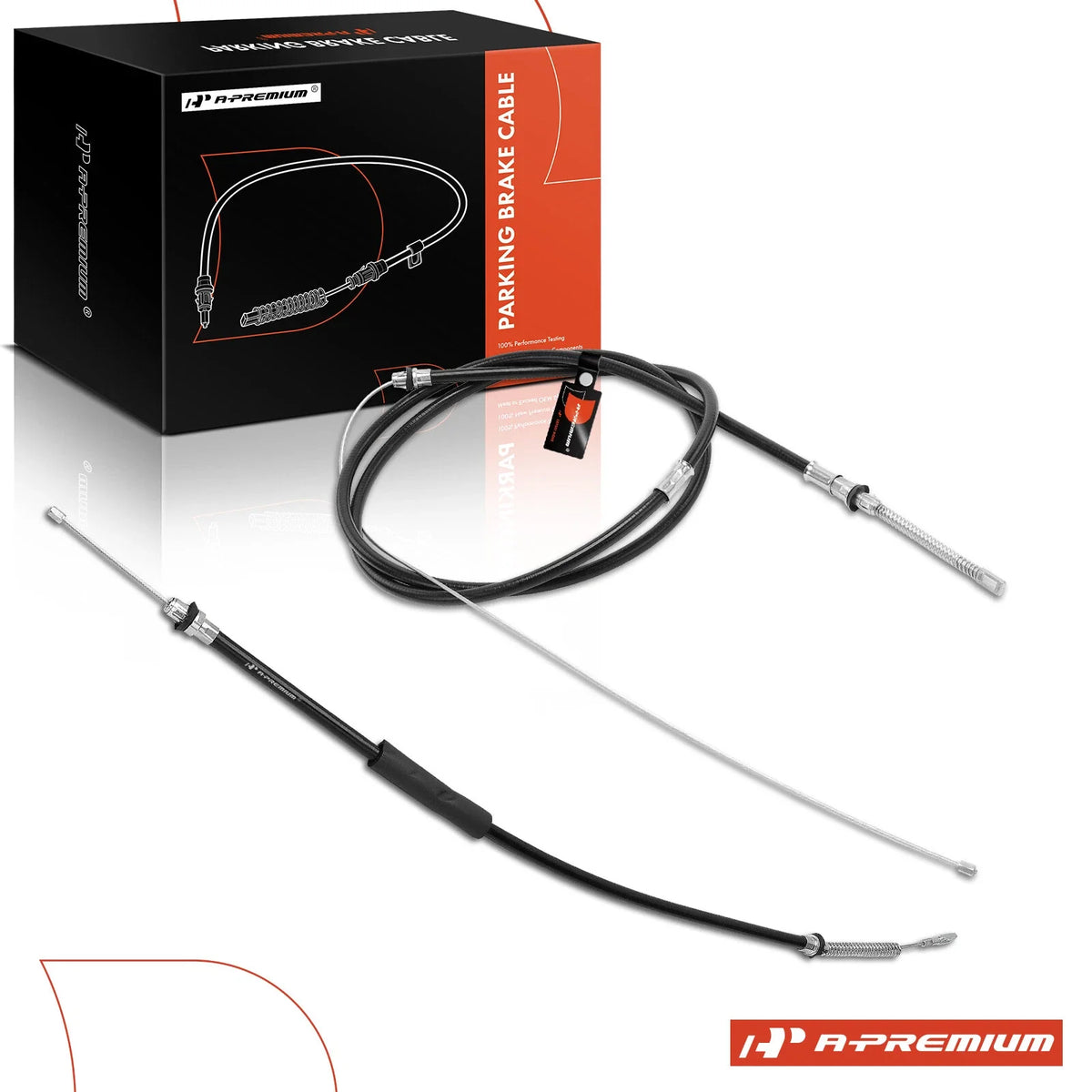 2X Rear Parking Brake Cable for Ford F-150 (2000–2003) Rear Disc