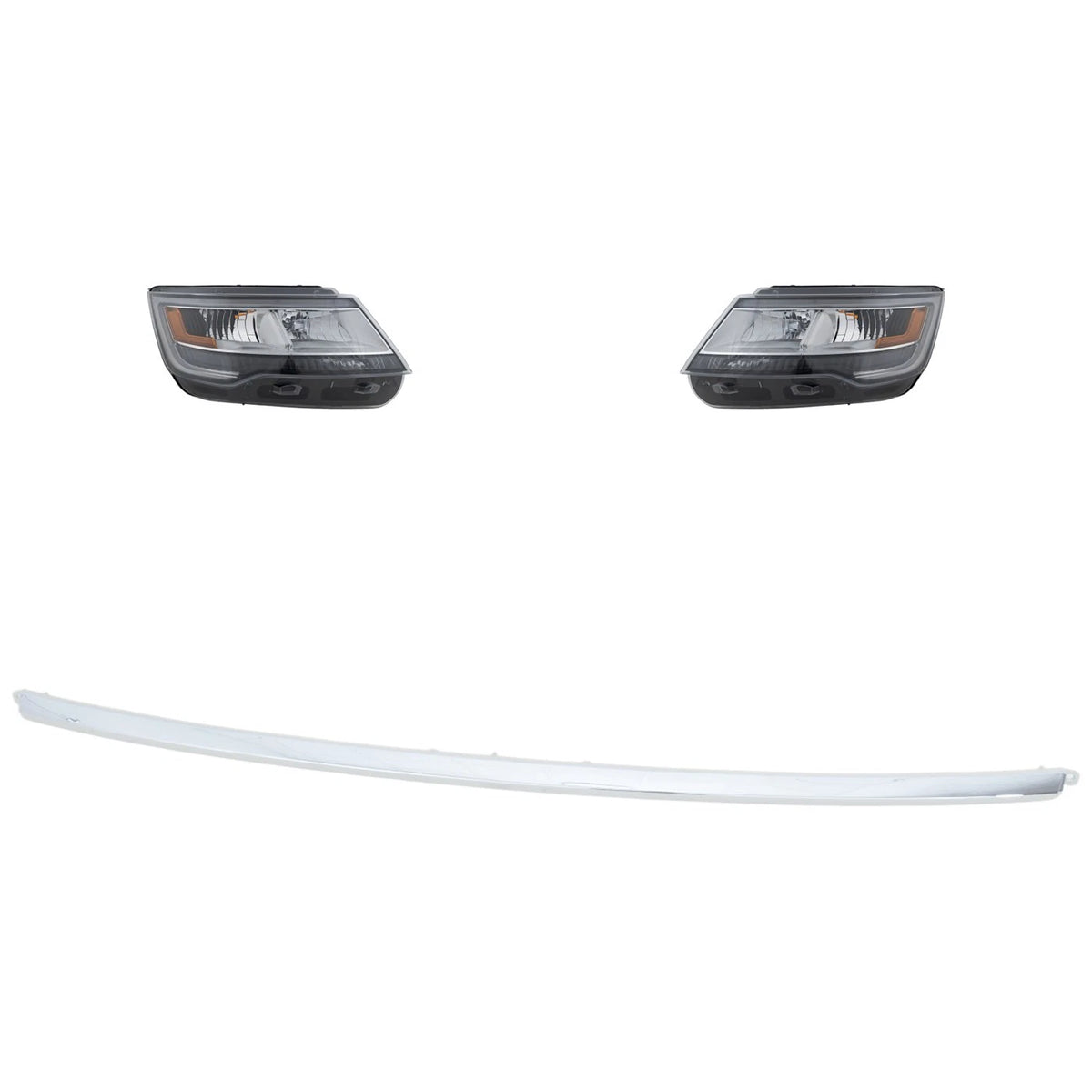 Headlight Set for Ford Explorer (2018) - Driver & Passenger Side