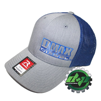 Duramax Truck Hat Richardson 110 Blue Mesh Gray Denim L/XL