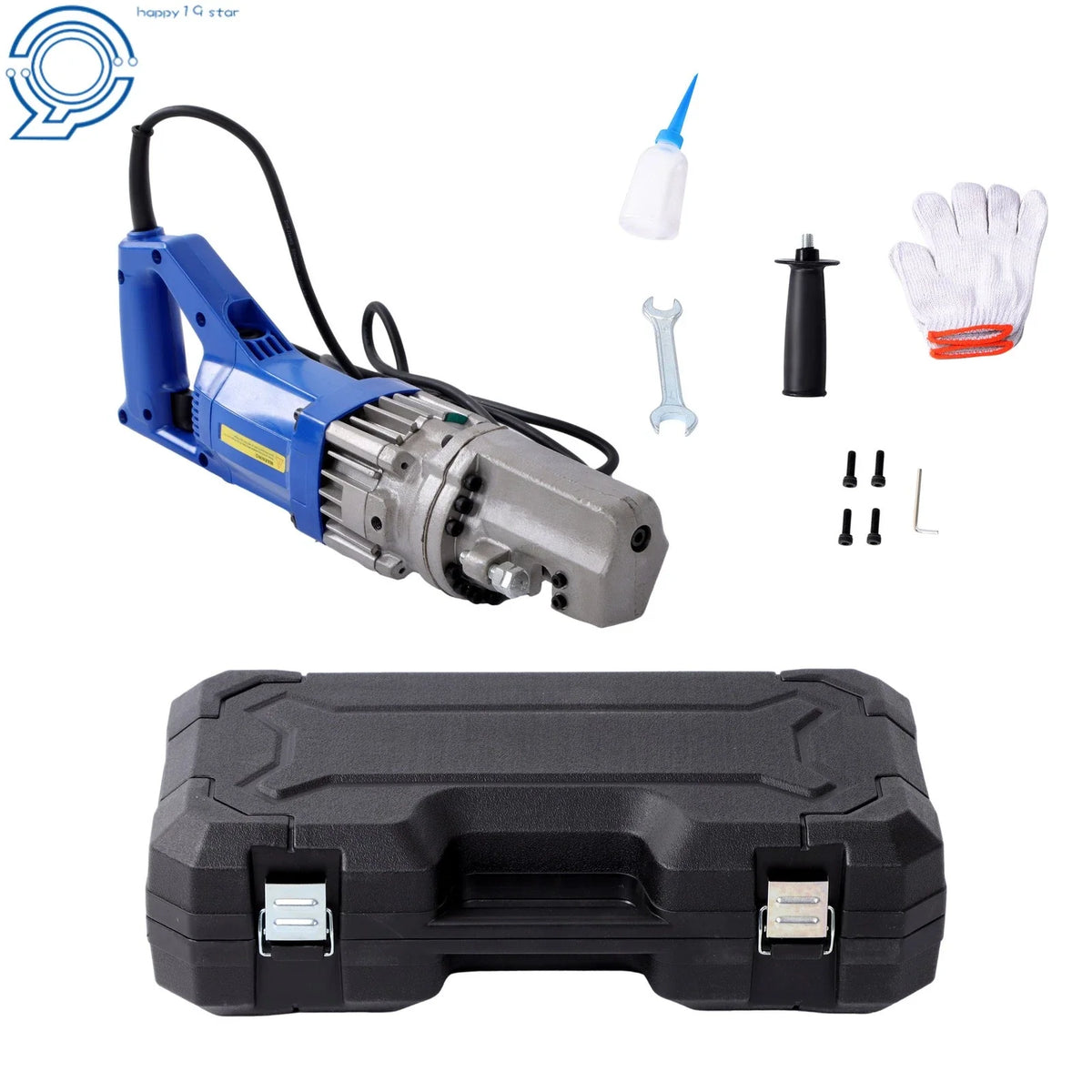 Hydraulic Rebar Cutter for Adjustable Dust-Free Operation (900W)